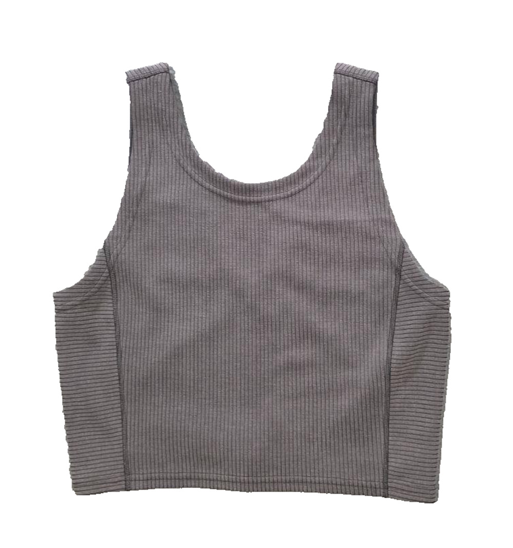 Lululemon Ribbed Softstreme Y2K Cropped Tank Top Size 6 A010969